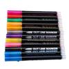 12pcs  ing Dual Line Pens Metallic   Marker Set Self   Pens for Doodle Art