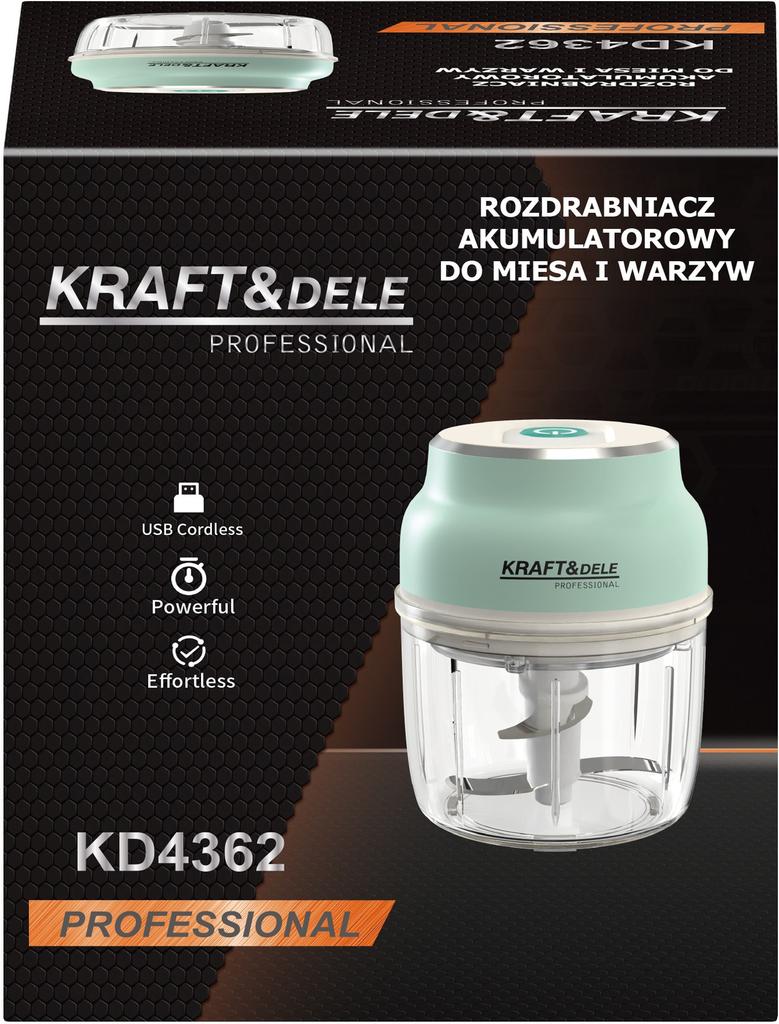 Cordless Meat and Vegetable Chopper 230ml KD4362