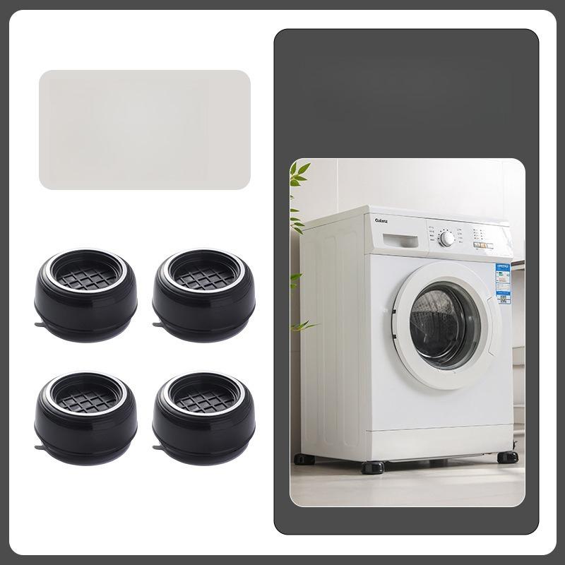 Round Washing Machine Base Universal Foot Pad Automatic Drum Pad Elevated Non-slip and Shock-proof Pad Fixed Tripod Pad