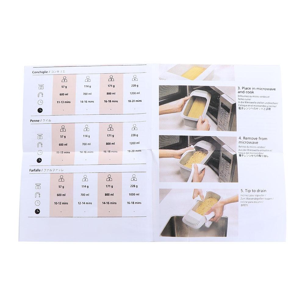 Spaghetti Boxes Storage Tool Noodle Cooking Box Boat Steamer Kitchen Accessories Pasta Cooker