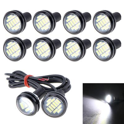 2Pcs 12V 15W Backup Tagfahrlicht Led Licht Anstrahlung Eagle Eye Auto Lampe