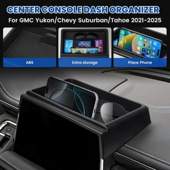 Center Console Dash Organizer for -2024 Accessories--2024 Chevy Tahoe