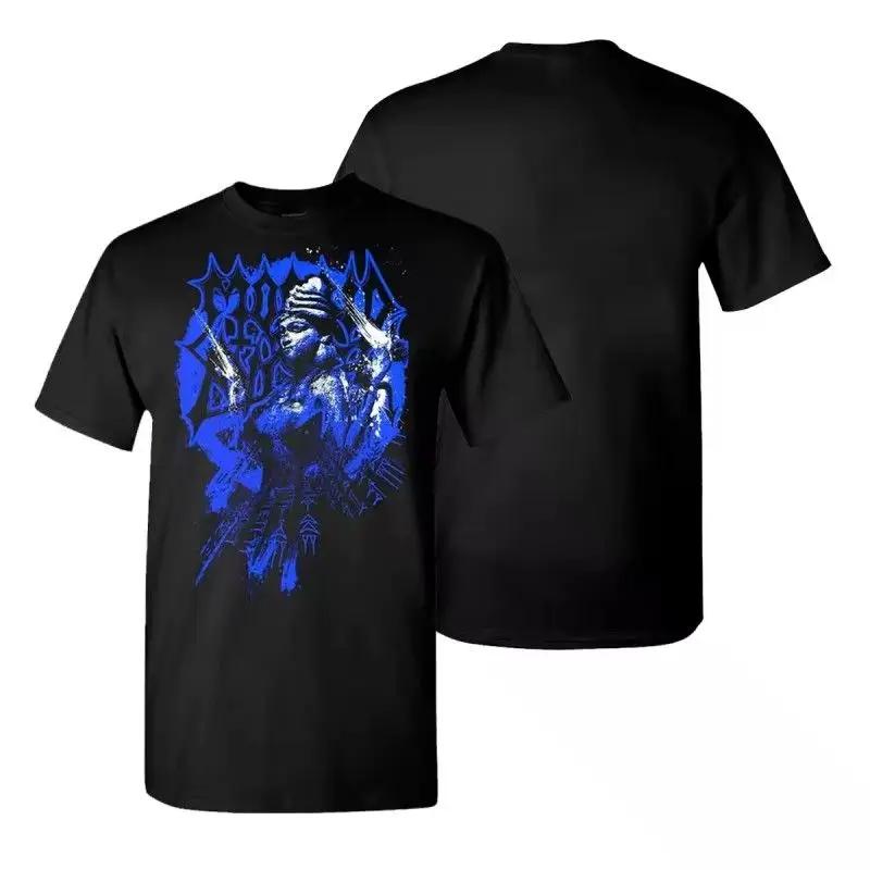 2025 Summer New Men's Printed Crew Neck T-shirt Popular in Europe and America Mayhem Chaos Band Printed Short Sleeves