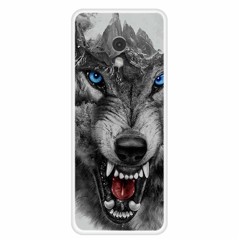 For Nokia 235 4G Case Nokia 215 220 4G Wolf Lion Clear Silicon TPU Back Cases for Nokia 220 4G 4G Phone Cover Cute Soft Fundas
