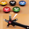 Lightweight Aluminum Crank Cap - Secure Attachment Bolt for Cranksets