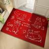 Cartoon Non-Slip Floor Mat: Durable, Mud Scraper, Easy-to-Clean Entrance Mat