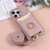 For iPhone 16e 16 15 14 13 12 11 Pro Max 16 Plus Case,Wallet Case with Card Holder, 360°Rotation Ring Kickstand Shockproof Cover