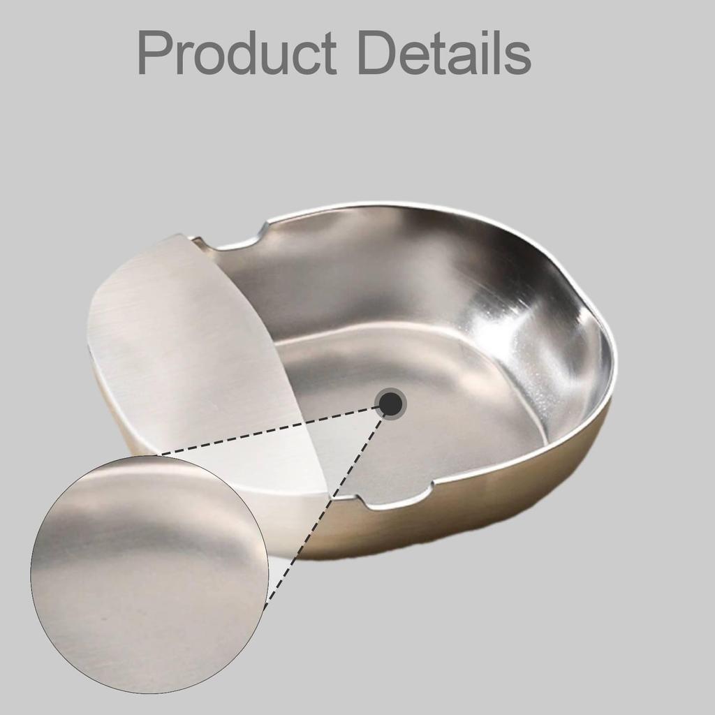 Kitchen Spoon Rest, Utensil Holder, Solid Stainless Steel, Stable Base, Keeps Dishes Neat, Easy to