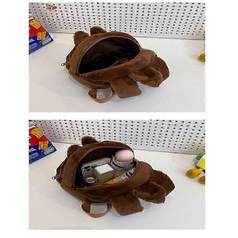 Labubu Bakcpack for Girls Kids Cute Cartoon Plush Doll Bag Student ...