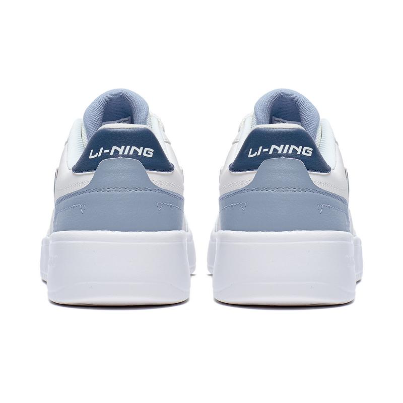 Li Ning Sycee Balance Lightweight Low Top Skateboard Shoes Men's White AGCT339-4