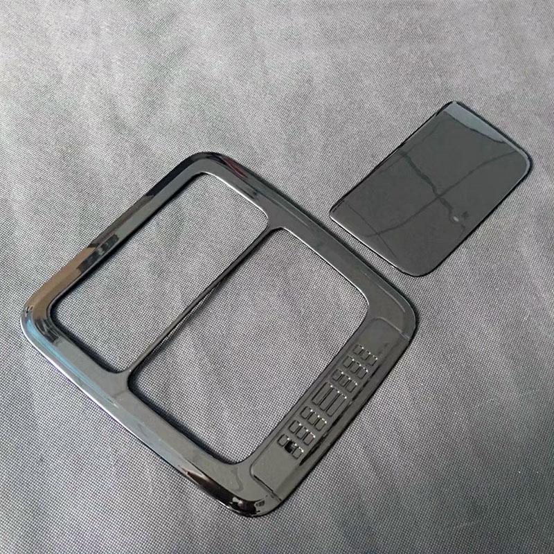 Black Baking Varnish lnterior Reading Lamp Cover Trim Roof Read Lights Frame Decoration For Toyota Voxy Noah R80 2014-2018