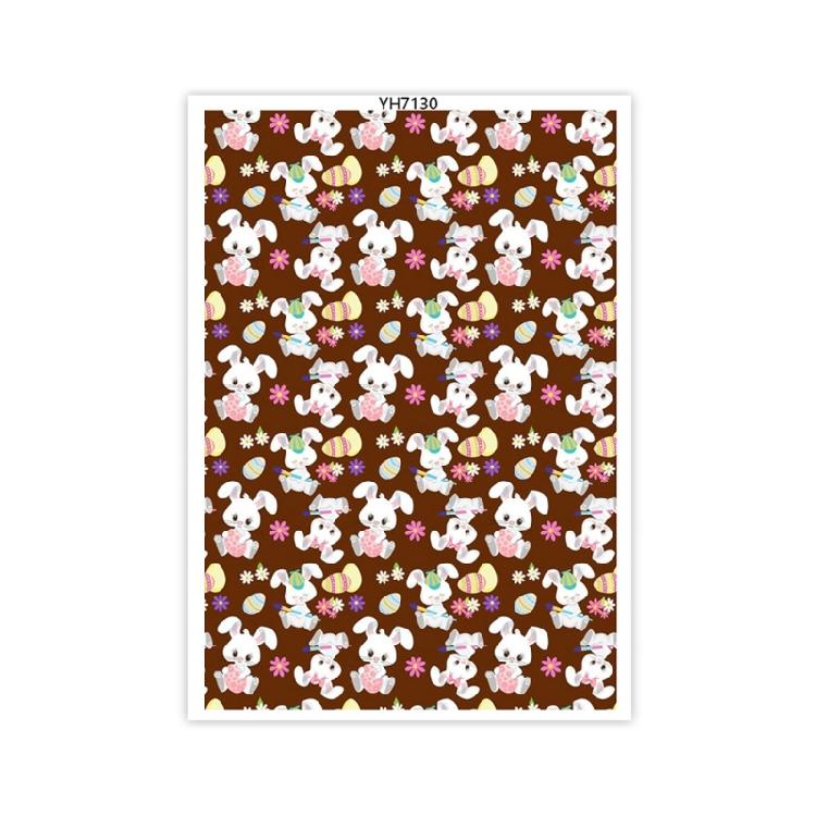 Clay Earrings Transfer Paper Easters Colored Eggs Printing Paper Water Soluble Transfer Decal Clay Transfer Sheets