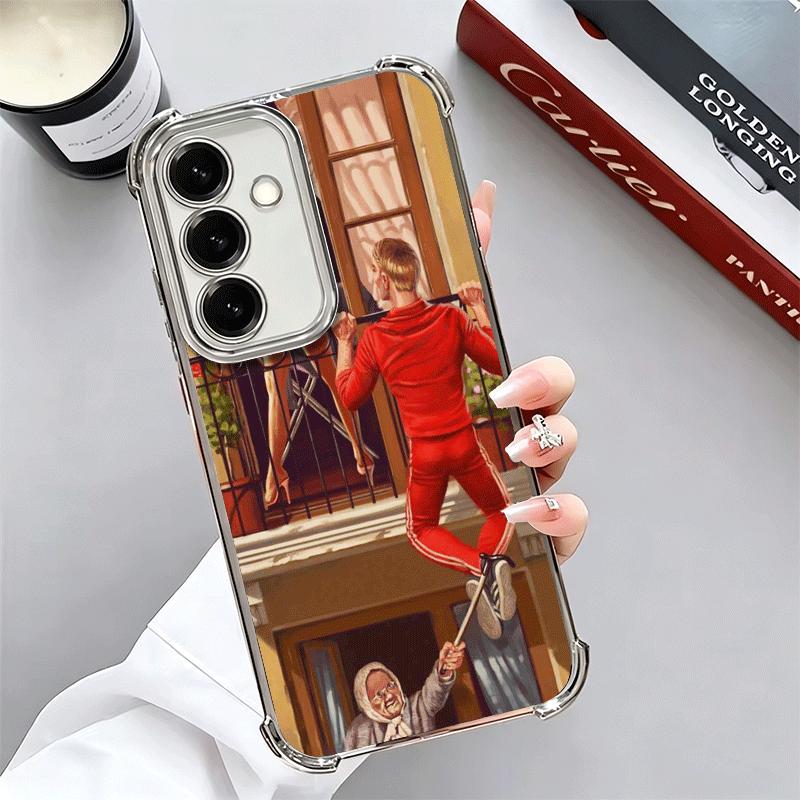 

Retro Poster Style Pin Up Girls Soft Phone Case For Samsung A17 A27 A07 A37 A57 A16 A56 A15 A55 A14 A54 A13 A53 A26 A36 A25 A35 Samsung A55