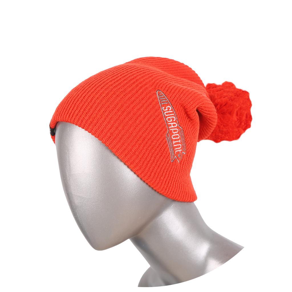 SUGAPOINT Apollo Logo Beanie. Unisex. Crimson