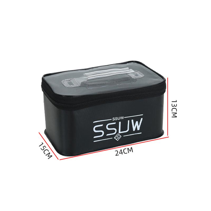 

Портативный ящик для рыболовных инструментов из ЭВА с ручкой, контейнер для хранения рыболовных аксессуаров и живой наживки, 3 л/5 л/7 л, большой вместимости, контейнер для воды M