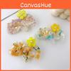Charming 6cm Acetate Hair Clips Bright Colorful Styles For Cute Girls Accessories