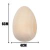 Realistic Wooden Easter Eggs DIY Graffiti Simulated Egg Handmade Holiday Decor Craft for Home Festival Design