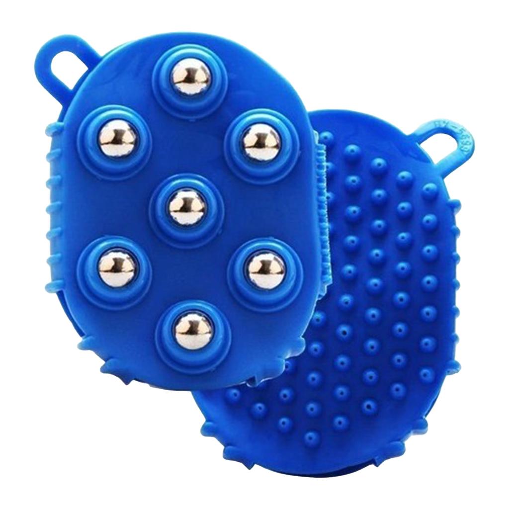 Lymphatic Drainage Gloves Brush Double Side Portable Body Scraping Massage Brush for Abdomen Arm Legs & Thighs