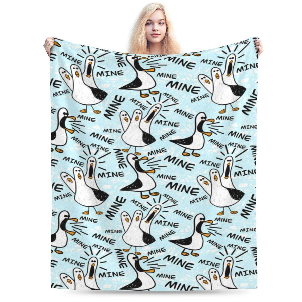 Mine Mine Mine Seagulls Custom Soft Party An UltraSoft Micro Fleece Blanket 75x100cm 30x40in