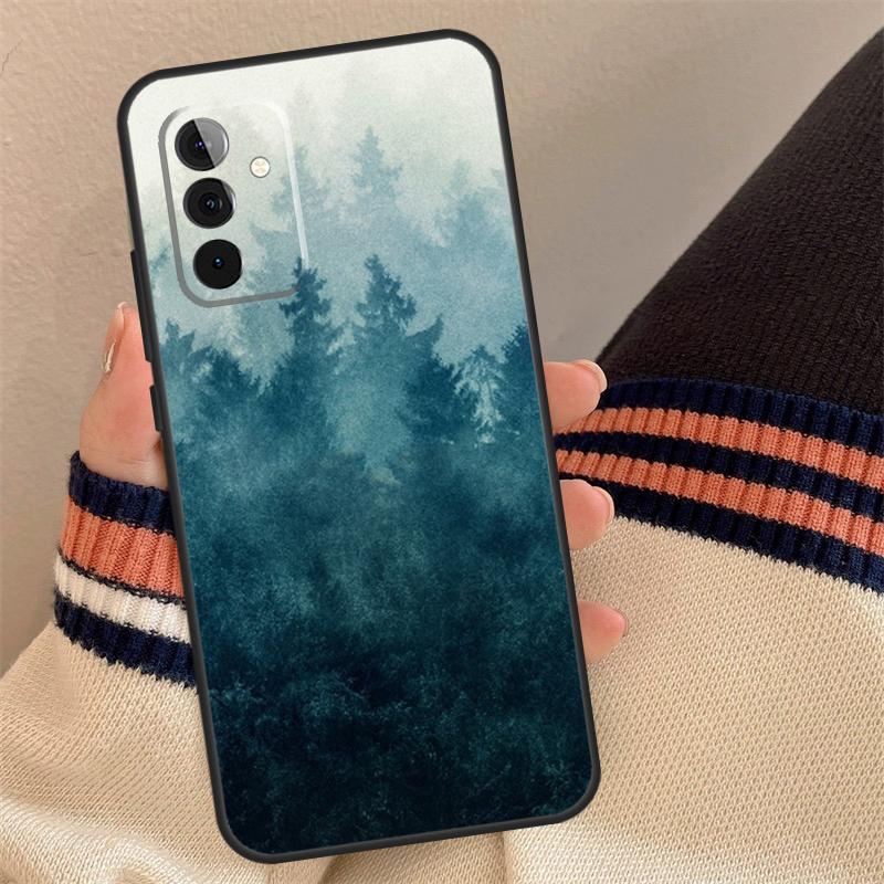 Forest Trees Mountain Case For Samsung Galaxy A35 A55 A06 A16 A26 A36 A56 A53 A32 A52 A33 A13 A14 A34 A54 A17 A15