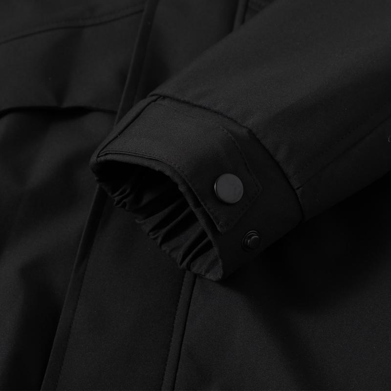 Plus Size 4XL-11XL Autumn Waterproof Trench Coat for Men Windbreaker Casual Long Sleeve Oversize Men's Jackets Hooded