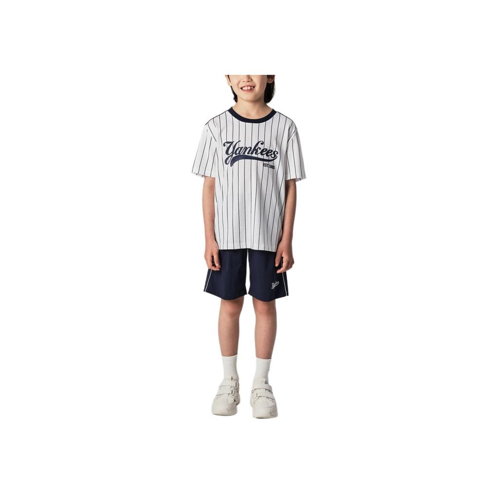 New MLB Casual Sportswear Navy Blue Kids' 7AS1V1143-50NYS