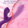 Rabbit Sucking Vibrator for Clitoral G Spot Stimulation Adult Sex Toys for Women , Vibrating Finger Massager with 3 Suction and 10 Vibration Sex Toys