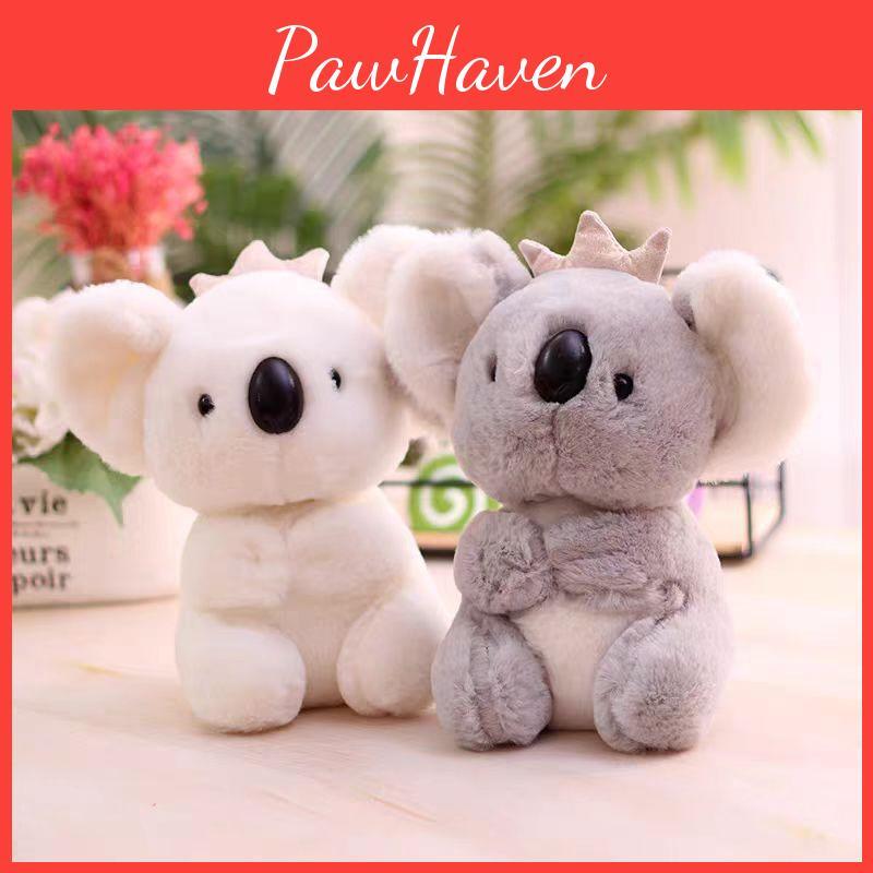 Crown Koala Cute Plush Toy Charming Cartoon Girl Children Birthday Doll Gift