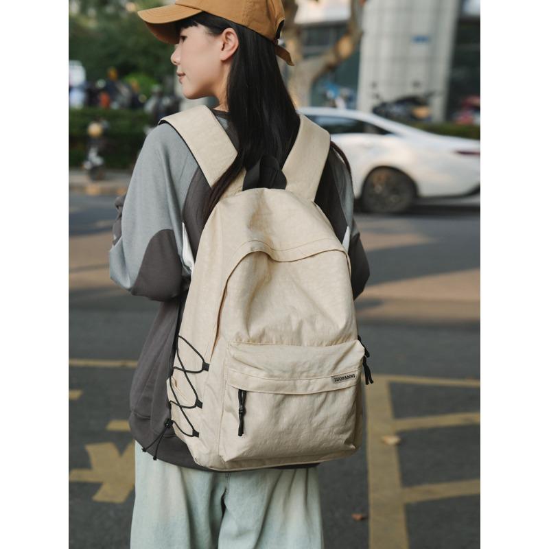 Large capacity new men's and women's schoolbags new student backpacks lightweight casual backpacks
