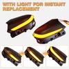 2Pcs Car Dynamic LED Turn Signal Light Rearview Mirror Blinker Indicator Lamp For Toyota Camry 2018