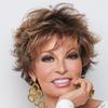 Fluffy Women Curly Hair Short Brown Wigs