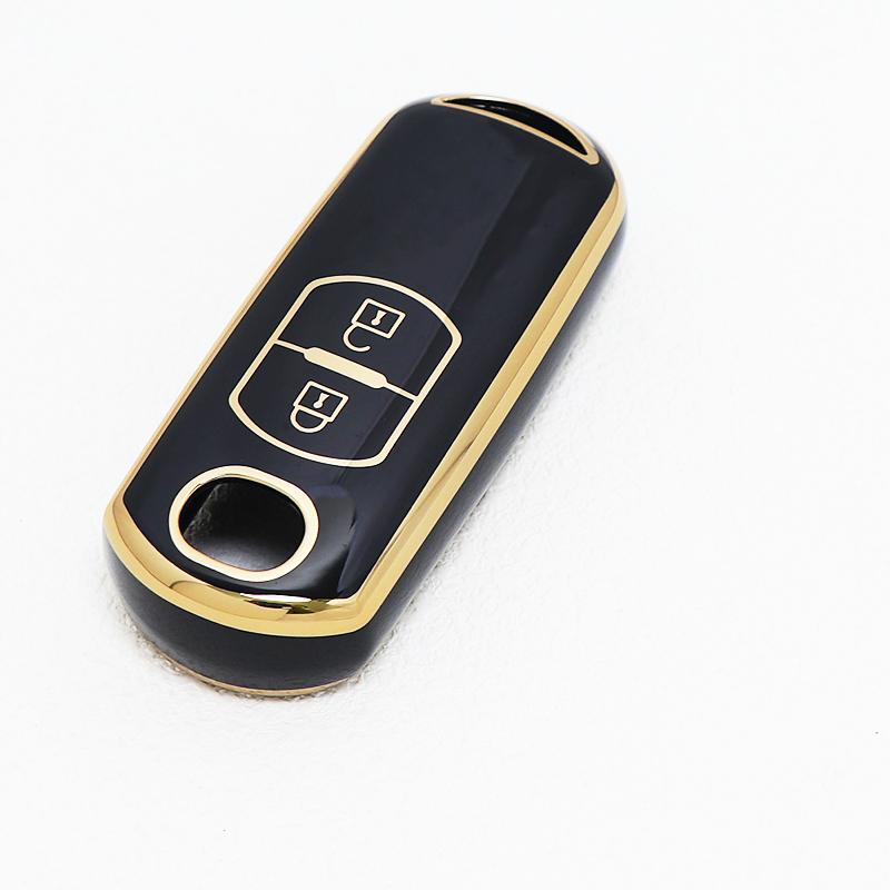 2 Buttons Tpu For Mazda 2 3 6 Axela Atenza Cx-5 Cx5 Cx-3 Cx-7 Cx8 Cx-9 Car Key Case Cover Shell Fob Holder Keyless Protector
