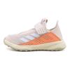 adidas Terrex Confortable Doux Durable Respirant Absorbant la Sueur Amortissant Chaussures de Course Basses Chaussures de Course pour Enfants Rose Orange IE7627