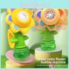 Sunflower Bubble Electric Machine Toy Adjustable Kids Visual Stimulation Doll