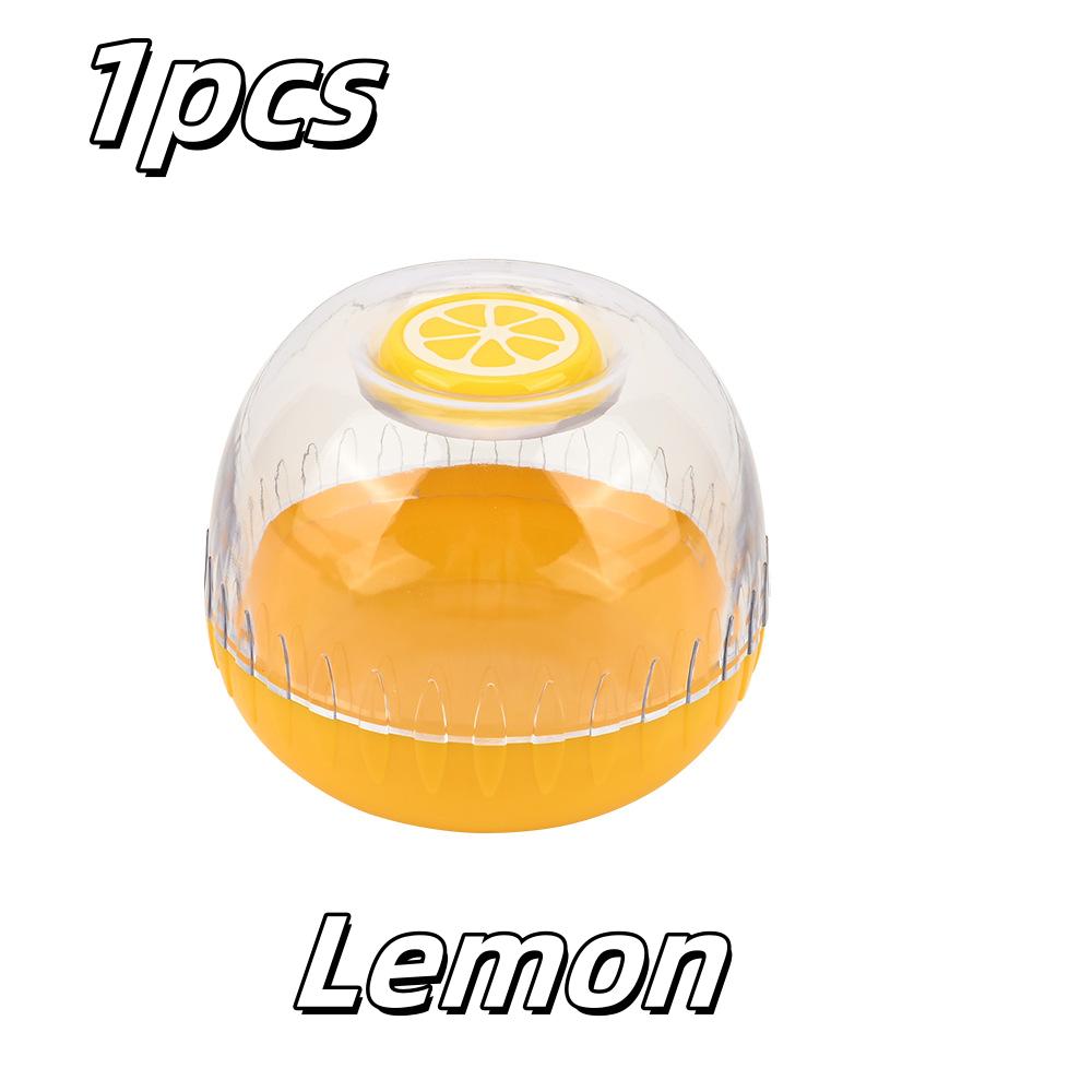 

1pc Refrigerator Plastic Fruit Preservation Boxs Transparent Portable Vegetable Fruit Lemon Preservation Boxs Airtight Fresh Box
