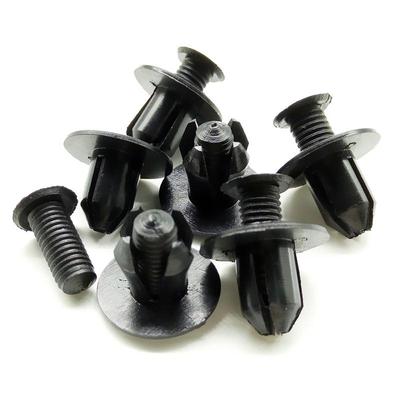 Fasteners Clips Plastic Black Screw Fender Fixing Accessories Bumper Retainer