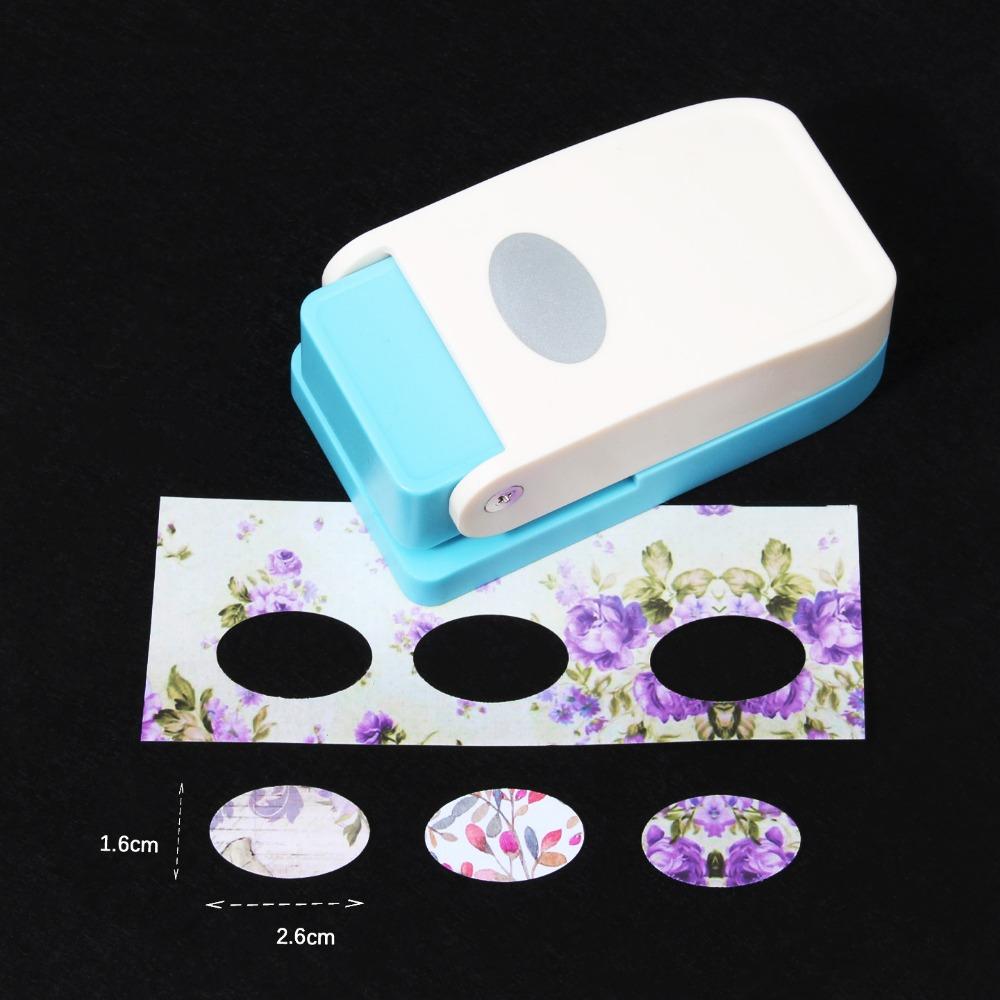 Labor Saving Stamp Border Punch Large Size DIY Christmas Tree Hole Punch Cutting Craft Handmade Toothed Puncher Embosser