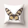 European Color Butterfly Print Sofa Cushion Cover Pillowcase Home Party Car Bedding