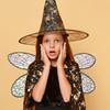 Fairy Wings Lett gradient Angel Alf Wing kostyme rekvisita kvinner Dragonfly Wing Dress-up tilbehør til cosplay dansefester