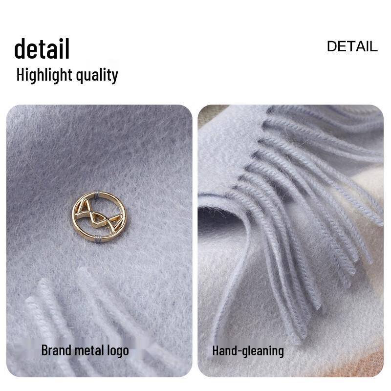 Women's Cashmere Plaid Scarf