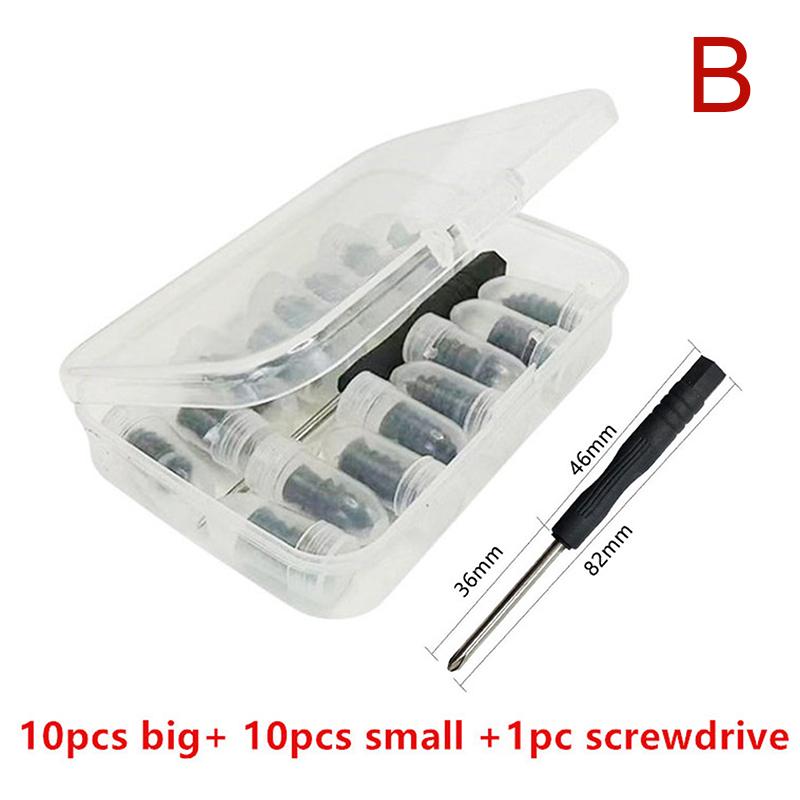 10/20Pcs Car Motorcycle Vacuum Tyre Repair Nails Truck Scooter Bike Tire Puncture Repair Tools Rubber Metal Nails Accessories