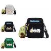 Chiikawa Cartoon Canvas Square Shoulder Bag With Inner Pouch For Casual Outings