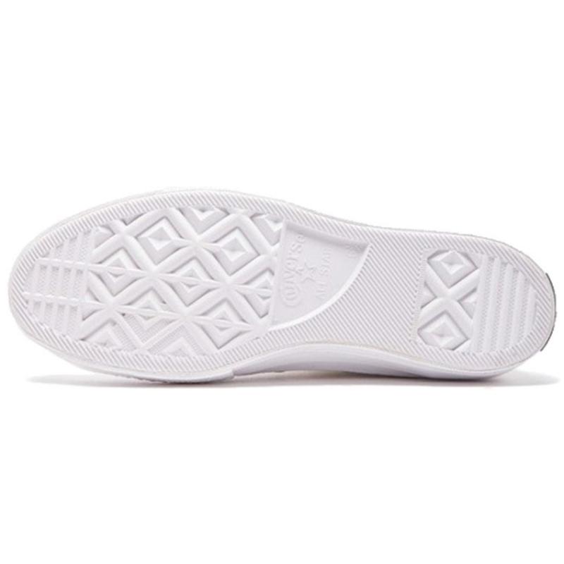 Converse 1970s Chuck Taylor All Star Hi Trendy Vintage Casual White Sequins Wrap Abrasion Resistant High-Top Board Shoes Unisex White