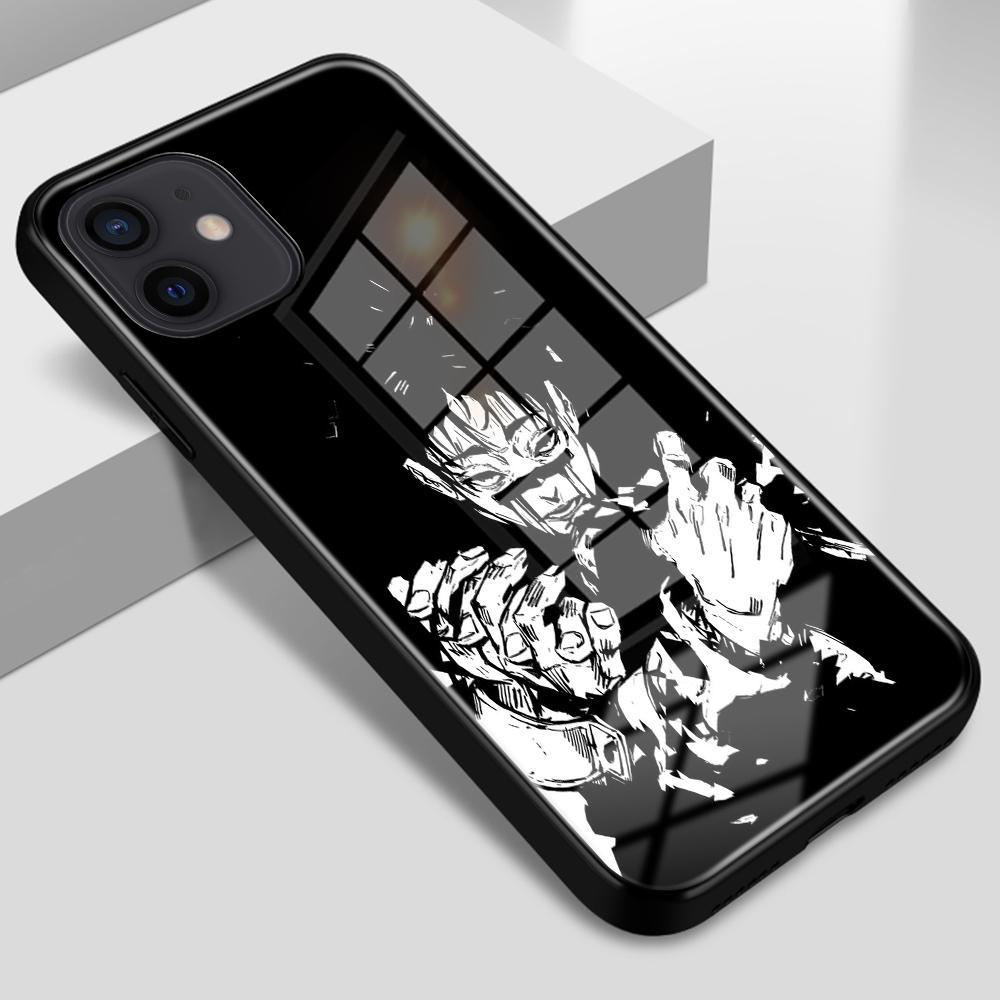 

Чехол для iPhone XS Max XR X 8 7 6 14 Plus 13 12 11 14 Pro Max SE Mini Glass Cover Manga Jujutsu Kaisen Itadori Yuji Gojo Satoru 12 Pro Max