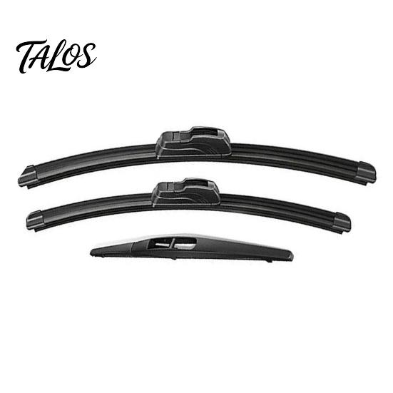 Weatherproof Vehicle Wiper Blades 3 Pcs Windshield for Suzuki SX4 2006-2020, 26" Smooth Wipe Car Accessories + 14" 10" Original Equipment Automotive