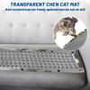 Průhledná PVC podložka s hroty proti kočkám Dlouhá podložka proti kočkám Izoluje kočky a odpuzuje kočky Spodní přepážka pod postel Hroty proti kočkám