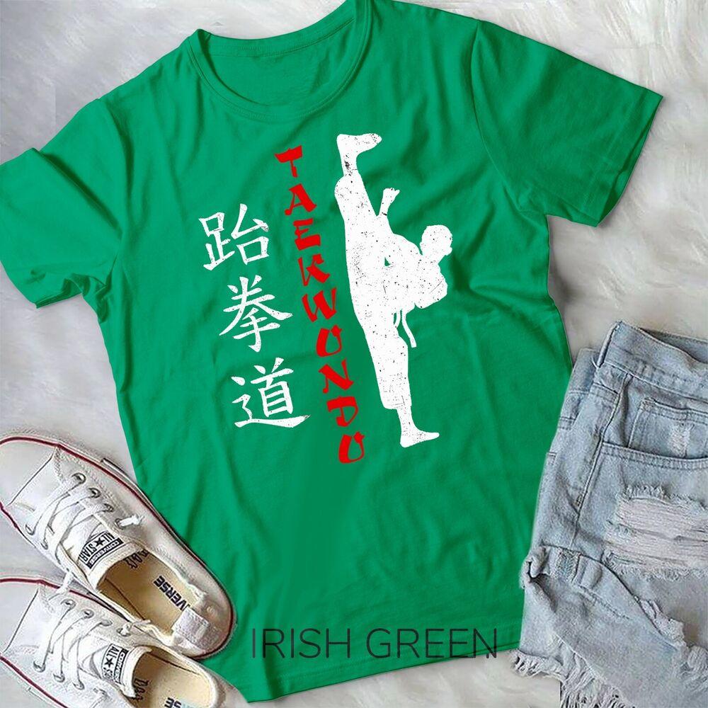 Taekwondo Kick Taekwondo Lover Unisex TShirt 100 Cotton ONeck Summer Short Sleeve Casual Mens Tshirt Size S3XL