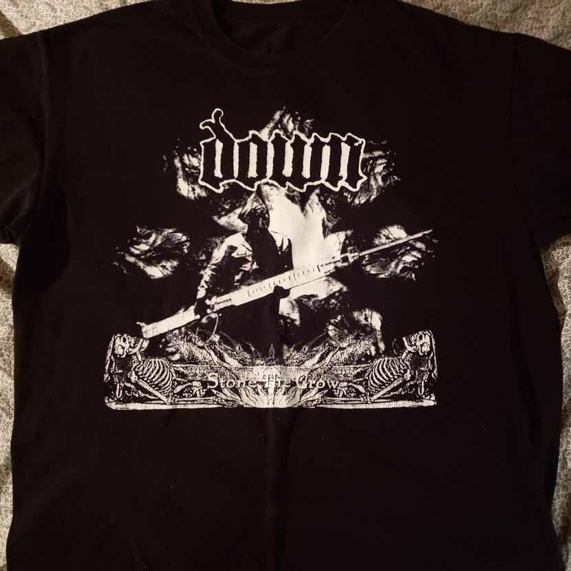 Stone The Crow DOWN Band Shirt Classic Black Unisex S-5XL 1A0109 Unisex T-Shirt XXXXL