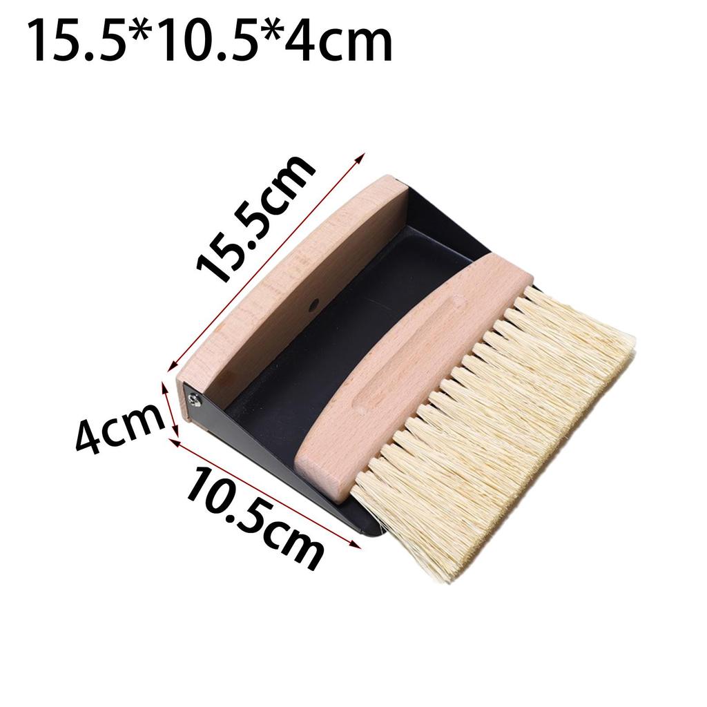 Desktop Broom Dustpan Set Housekeeping Cleaning for Snacks Home Crevices