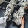 Spring men's shoes new breathable mesh youth sports shoes men's trend versatile tire sole platform shoes men
